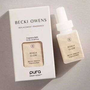 2x BECKI OWENS Beach Glow 10ml/0.33fl oz Pura Fragrance Oil Refill